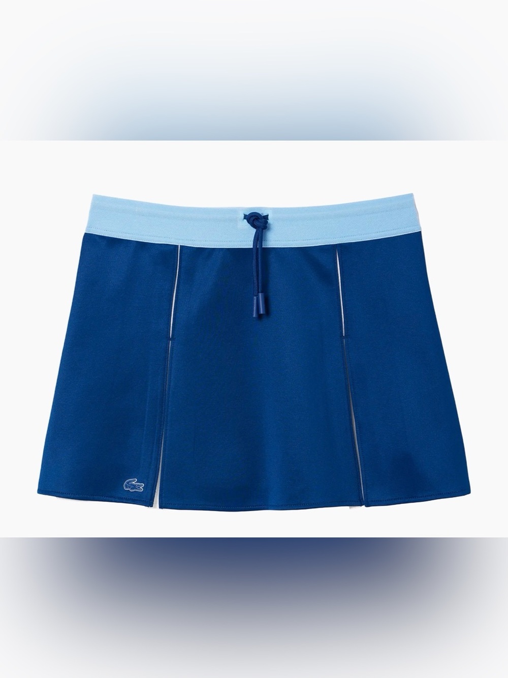 NWOT Lacoste Two-Tone Pleated Skirt Size 12 (44 EU)